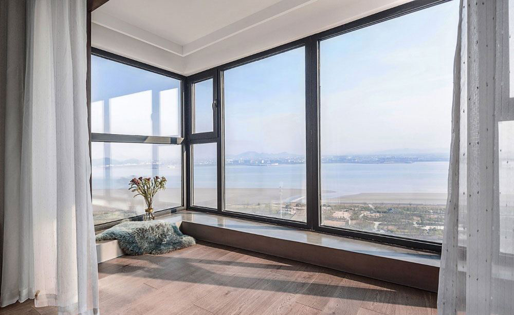 系統門窗：封陽臺效果圖