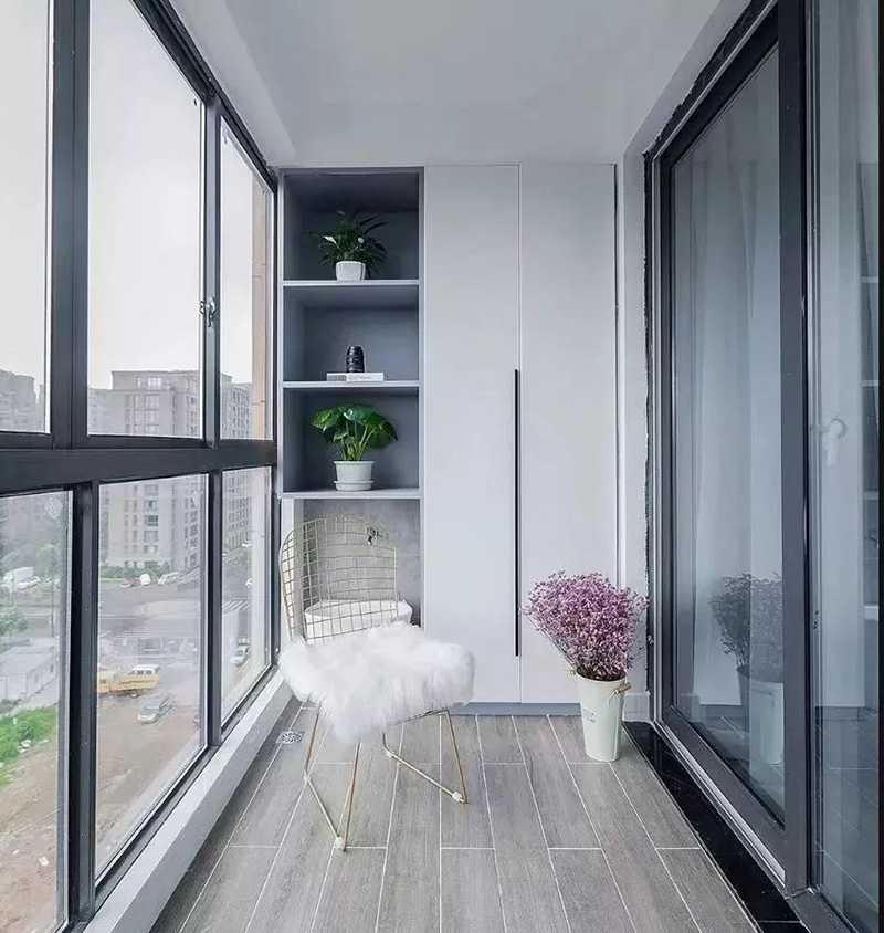 希歐門窗斷橋窗封陽臺(tái)推拉門